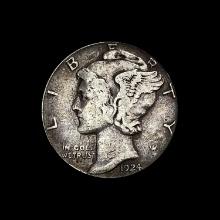 1924-S Silver Mercury Dime LIGHTLY CIRCULATED