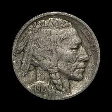 1915-D Buffalo Nickel LIGHTLY CIRCULATED
