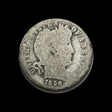1898 Barber Dime NICELY CIRCULATED