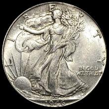 1946 Silver Half Dollar Walking Liberty UNCIRCULATED