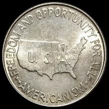 1952 Silver Half Dollar Booker T. Washington/Carver GEM BU