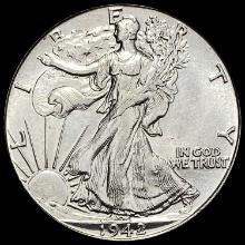 1942 Silver Half Dollar (Walking Liberty) UNCIRCULATED