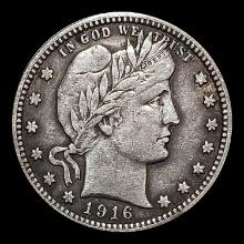 1916 Barber Silver Quarter LIGHTLY CIRCULATED