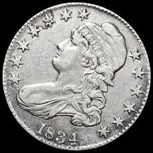 1834 Silver Capped Bust Half Dollar CHOICE AU