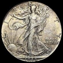 1944 Silver Half Dollar (Walking Liberty) CHOICE AU