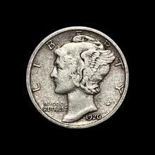 1926-D Silver Mercury Dime LIGHTLY CIRCULATED