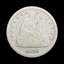 1876 Seated Liberty Quarter NICELY CIRCULATED