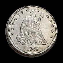 1876 Seated Liberty Quarter UNCIRCULATED