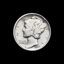 1924 Mercury Dime CLOSELY UNCIRCULATED