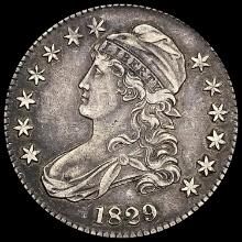 1829 Silver Capped Bust Half Dollar CLOSELY UNCIRCULATED