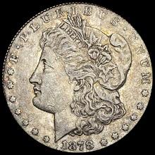 1878 Silver Morgan Dollar NEARLY UNCIRCULATED