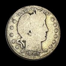 1896 Barber Silver Quarter NICELY CIRCULATED