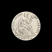1873 Seated Liberty Dime UNCIRCULATED