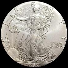 1996 Silver American Eagle $1 SUPERB GEM BU