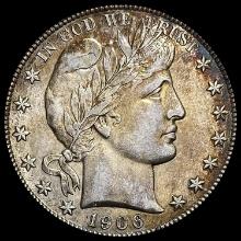 1906 Barber Half Dollar CHOICE BU
