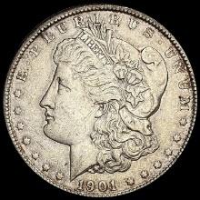 1901 Silver Morgan Dollar CLOSELY UNCIRCULATED