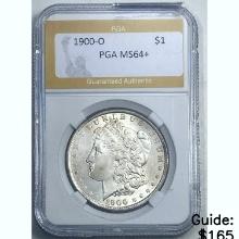 1900-O Morgan Dollar PGA MS64+