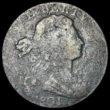 1798 Large Cent Draped Bust Reverse of 1797 NICELY CIRCULATED