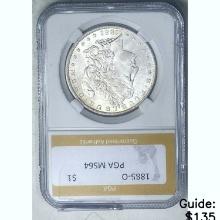 1885-O Morgan Dollar PCGA MS64 SILVER