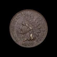 1864 Indian Head Cent LIGHTLY CIRCULATED