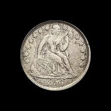 1855 Seated Liberty Dime LIGHTLY CIRCULATED