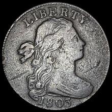 1803 Draped Bust Large Cent LIGHTLY CIRCULATED