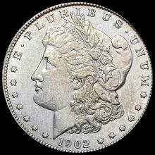 1902 Morgan Silver Dollar CLOSELY UNCIRCULATED
