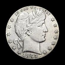 1893 Silver Barber Quarter UNCIRCULATED