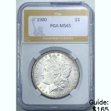 1900 Morgan Dollar PGA MS65