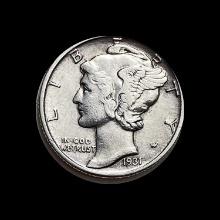 1931 Mercury Dime CLOSELY UNCIRCULATED