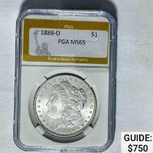 1888-O Morgan Dollar PGA MS65