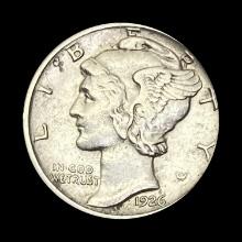 1926-S Silver Mercury Dime CLOSELY UNCIRCULATED