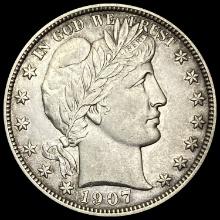 1907 Barber Half Dollar UNCIRCULATED