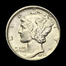 1936 Mercury Dime UNCIRCULATED
