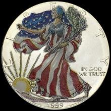 1999 1 oz Silver American Eagle GEM BU