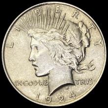 1924 Silver Peace Dollar UNCIRCULATED