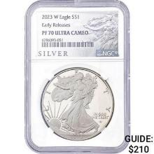 2023-W Silver Eagle NGC PF70 Ultra Cameo