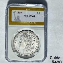 1899 Morgan Dollar PGA MS64