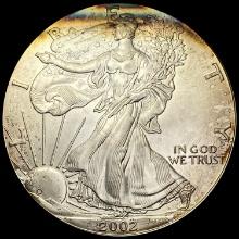 2002 American Silver Eagle $1 SUPERB GEM BU