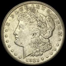 1921 Silver Morgan Dollar CLOSELY UNCIRCULATED