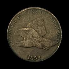 1858 Flying Eagle Cent LIGHTLY CIRCULATED