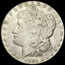 1891-O Silver Morgan Dollar LIGHTLY CIRCULATED