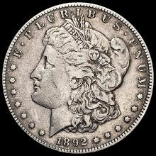 1892 Silver Morgan Dollar LIGHTLY CIRCULATED