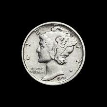 1942 Mercury Dime CLOSELY UNCIRCULATED