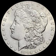 1904 Silver Morgan Dollar GEM BU