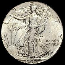 1945 Silver Half Dollar (Walking Liberty) CHOICE BU