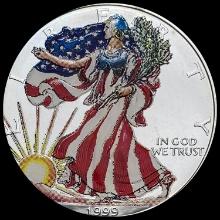 1999 1 oz Silver American Eagle Dollar GEM BU