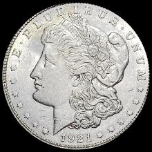 1921 Silver Morgan Dollar GEM BU