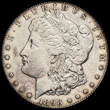 1898 Silver Morgan Dollar CLOSELY UNCIRCULATED