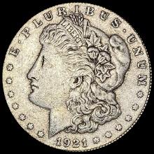 1921 Silver Morgan Dollar NEARLY UNCIRCULATED